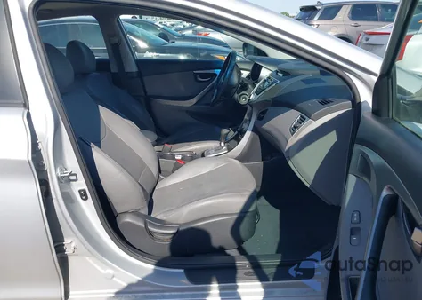 2012 Hyundai Elantra Limited (Ulsan Plant) из США, поврежденный, VIN KMHDH4AE8CU239509